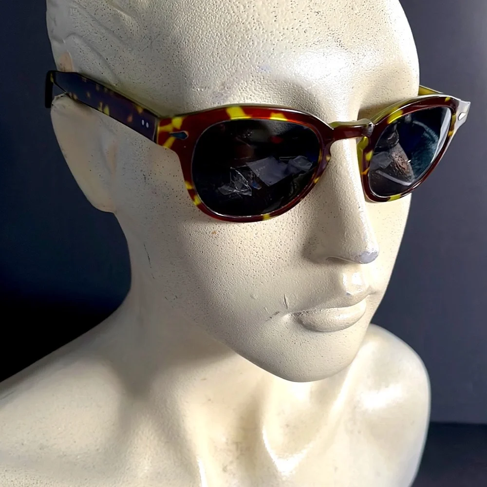 Vintage SPEX Faux Horn Tortoise Sunglasses Eyeglasses Retro